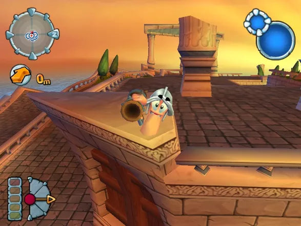 Worms Forts Under Siege - PS2 spill - Retrospillkongen