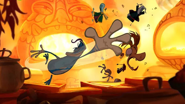 Rayman Origins - Nintendo 3DS spill - Retrospillkongen