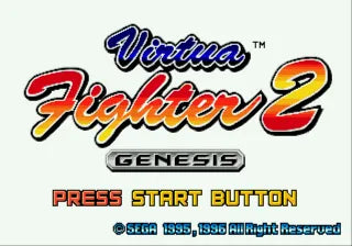 Virtua Fighter 2 - SEGA Mega Drive spill - Retrospillkongen