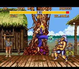 Street Fighter II Turbo - SNES spill (NTSC, USA) - Retrospillkongen