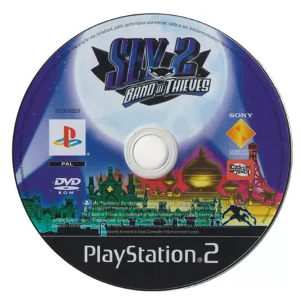 Sly 2 Band of Thieves - PS2 spill - Retrospillkongen