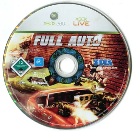 Full Auto - Xbox 360 spill - Retrospillkongen