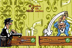 Lucky Luke: Wanted! - GBA Spill