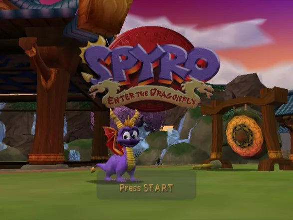 Spyro: Enter the Dragonfly - PS2 spill - Retrospillkongen