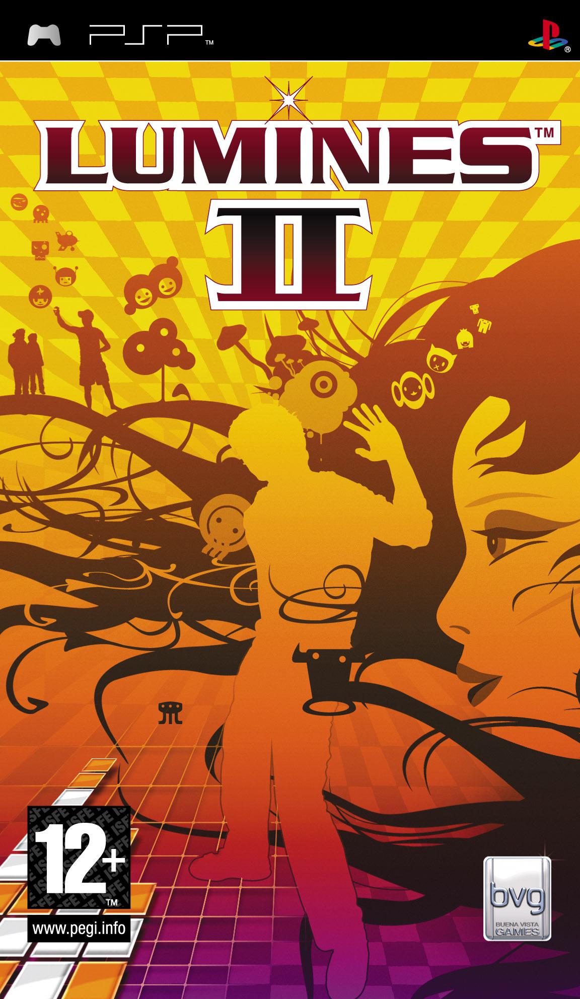 Lumines II - PSP spill - Retrospillkongen