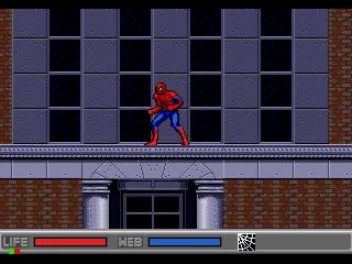 The Amazing Spider-Man vs. The Kingpin - SEGA Mega-CD spill - Retrospillkongen