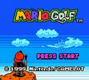 Mario Golf - GBC spill