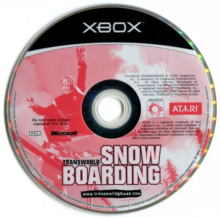 TransWorld Snowboarding - Xbox spill - Retrospillkongen