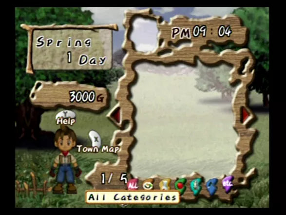 Harvest Moon: A Wonderful Life - GameCube spill - Retrospillkongen