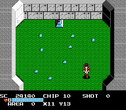 The Guardian Legend - NES spill (I eske) - Retrospillkongen