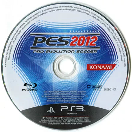PES 2012: Pro Evolution Soccer - PS3 spill - Retrospillkongen