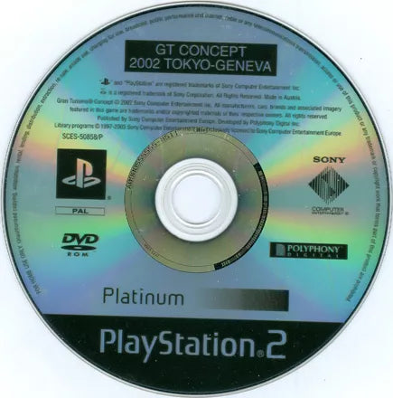 Gran Turismo Concept: 2002 Tokyo-Geneva - PS2 spill - Retrospillkongen