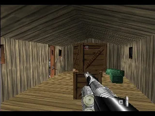007 Golden Eye Players Choice Utgave - N64 spill (I eske) - Retrospillkongen