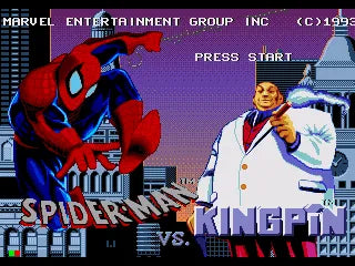The Amazing Spider-Man vs. The Kingpin - SEGA Mega-CD spill - Retrospillkongen