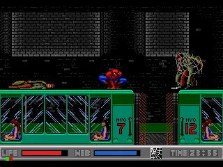 The Amazing Spider-Man vs. The Kingpin - SEGA Mega-CD spill - Retrospillkongen
