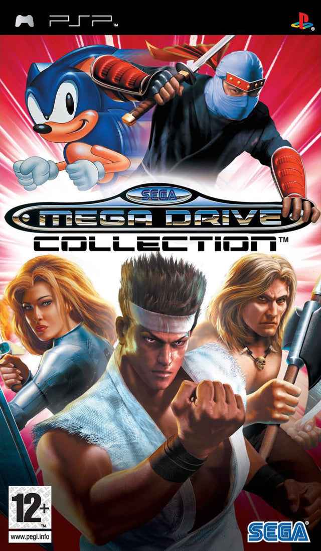 SEGA Mega Drive Collection - PSP spill - Retrospillkongen