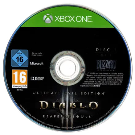 Diablo III: Reaper of Souls - Xbox One spill - Retrospillkongen