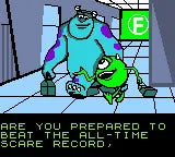 Monsters, Inc. - GameBoy Color spill - Retrospillkongen