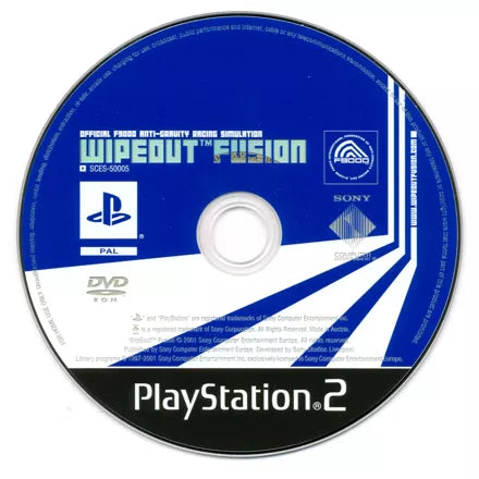 Wipeout Fusion - PS2 spill - Retrospillkongen