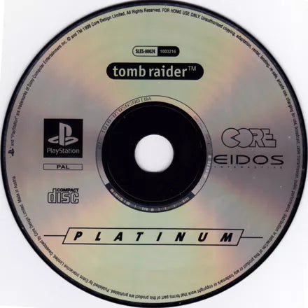 Tomb Raider - PS1 spill - Retrospillkongen