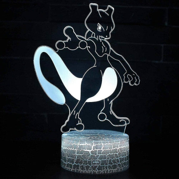 RGB LED-lamper med Pokémon Motiv - Retrospillkongen