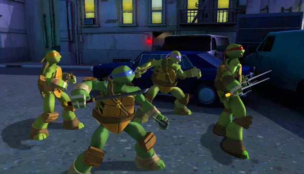 Teenage Mutant Ninja Turtles - WII spill - Retrospillkongen