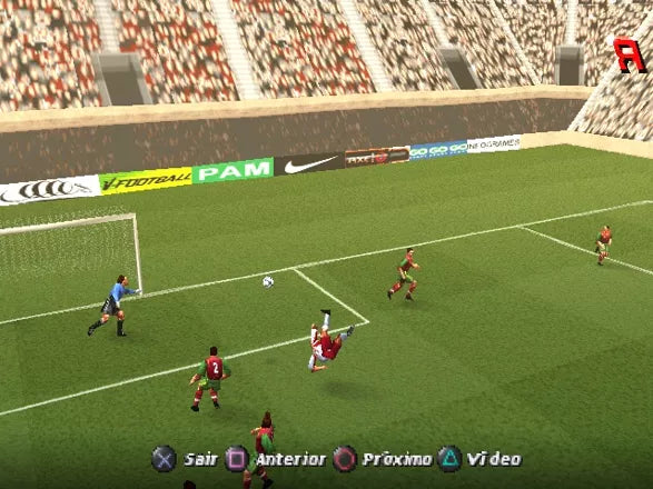 Ronaldo V-Football - PS1 Spill - Retrospillkongen