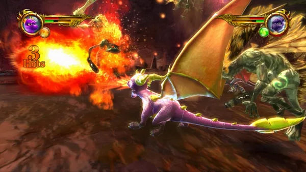 The Legend of Spyro Dawn of the Dragon - Xbox 360 spill - Retrospillkongen