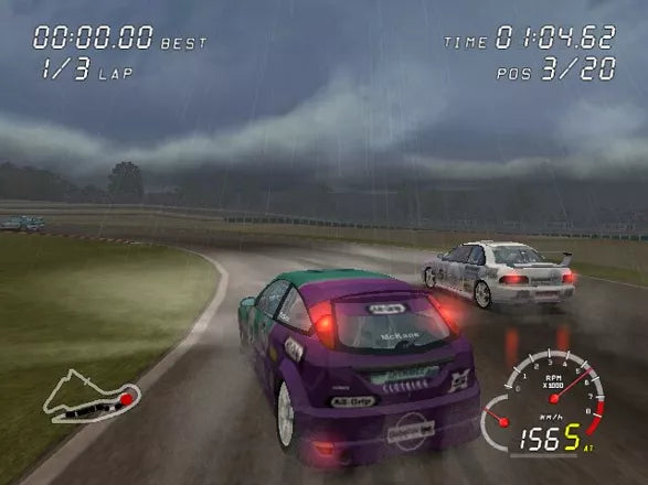TOCA Race Driver - PS2 spill - Retrospillkongen
