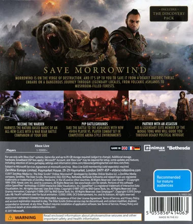 The Elder Scrolls Online: Morrowind - Xbox One spill (Forseglet) - Retrospillkongen
