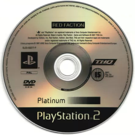 Red Faction - PS2 Spill - Retrospillkongen