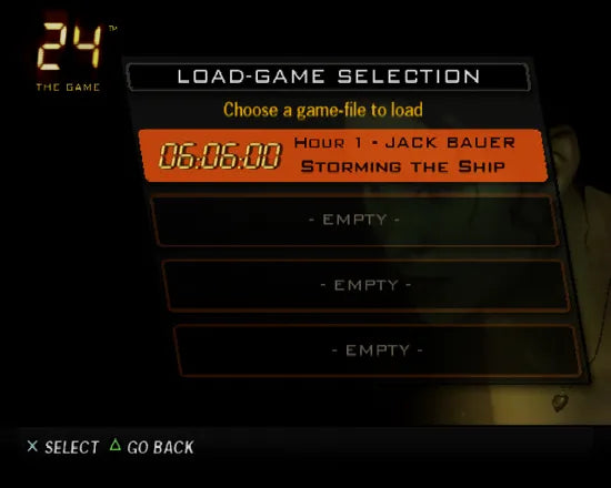 24 The Game - PS2 spill - Retrospillkongen
