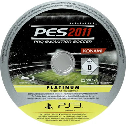PES 2011: Pro Evolution Soccer - PS3 spill - Retrospillkongen