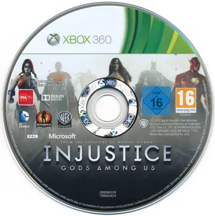 Injustice: Gods Among Us - Xbox 360 spill - Retrospillkongen