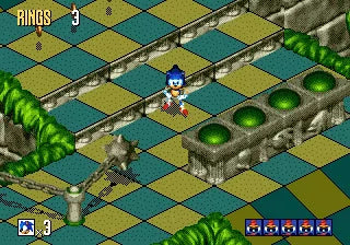 Sonic 3D: Flickies' Island - SEGA Mega Drive spill - Retrospillkongen