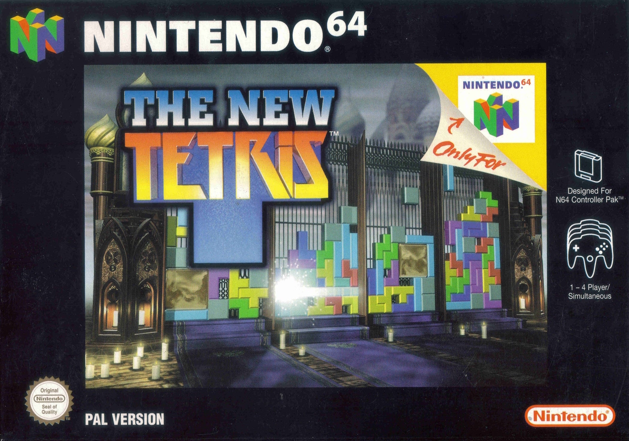 The New Tetris - N64 spill - Retrospillkongen