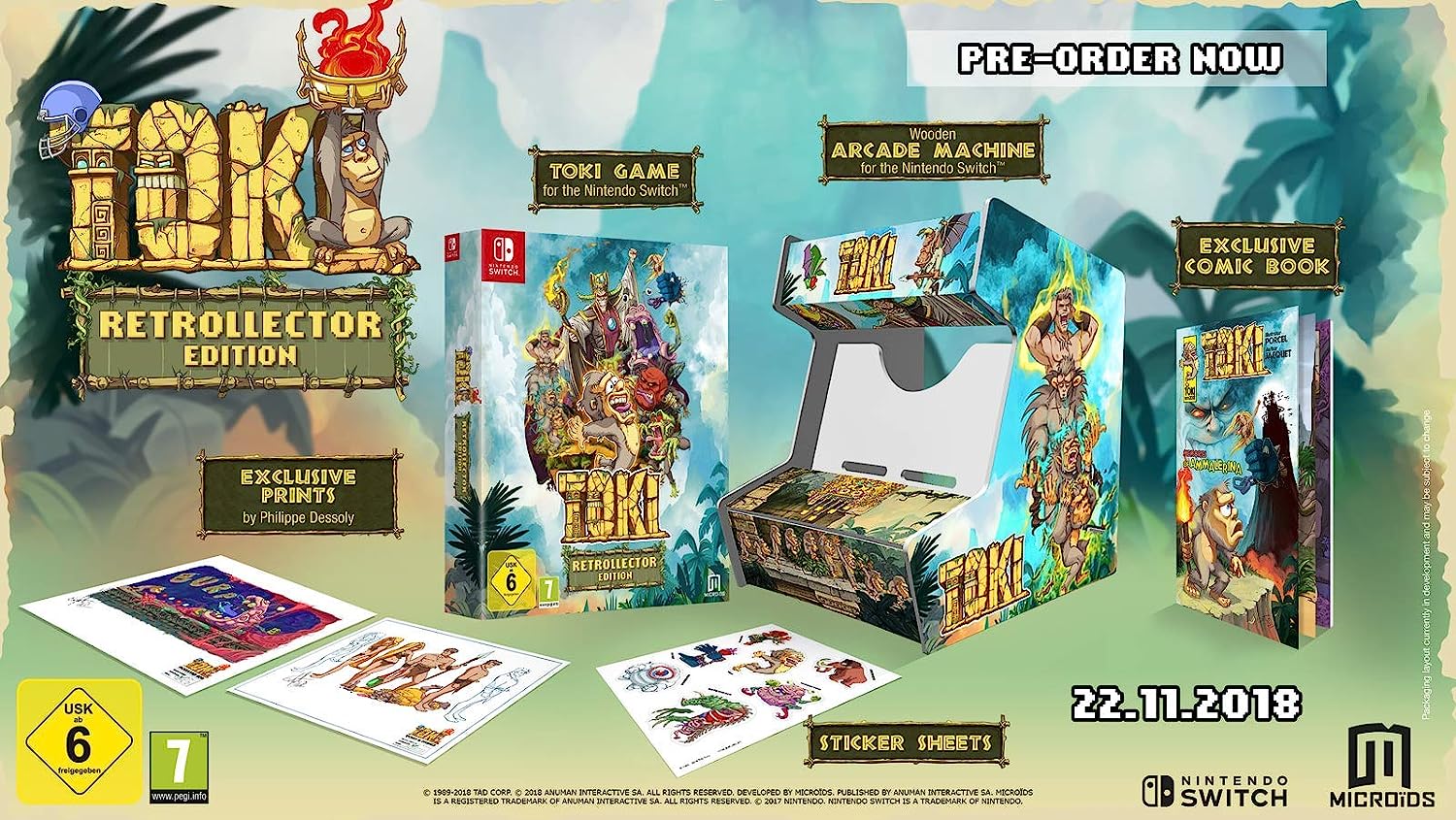 Toki Collector's Edition - Nintendo Switch spill - Retrospillkongen