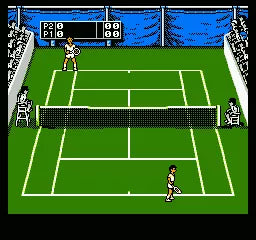 Jimmy Connors Tennis - NES spill