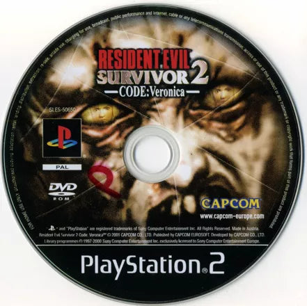 Resident Evil: Survivor 2 - Code: Veronica - PS2 Spill - Retrospillkongen