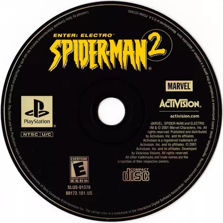 Spider-Man 2: Enter: Electro - PS1 spill - Retrospillkongen