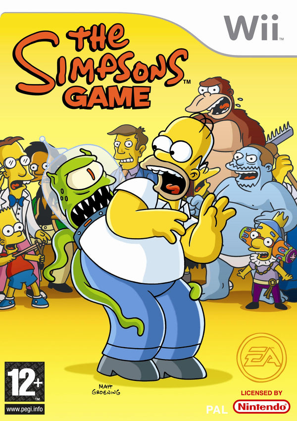 The Simpsons Game - Wii spill