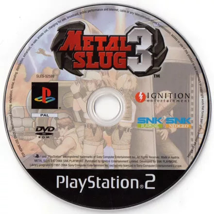 Metal Slug 3 - PS2 spill - Retrospillkongen