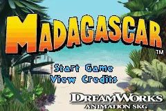 Madagascar - GBA spill - Retrospillkongen
