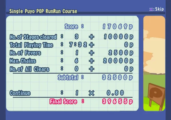 Puyo Pop Fever - PS2 spill - Retrospillkongen