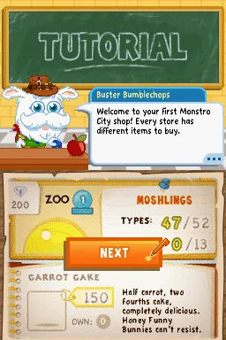 Moshi Monsters: Moshling Zoo - Nintendo DS spill - Retrospillkongen