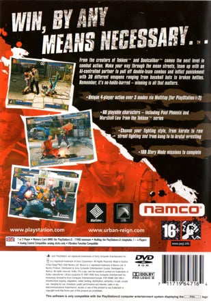 Urban Reign (Promo) - PS2 spill - Retrospillkongen