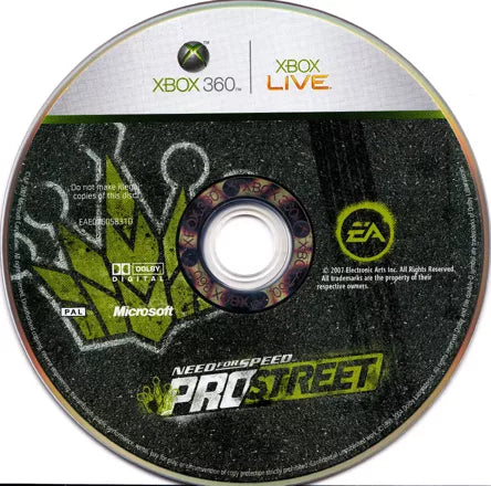 Need For Speed Pro Street - Xbox 360 spill - Retrospillkongen