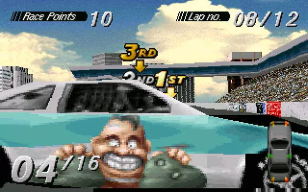 Destruction Derby - PS1 spill - Retrospillkongen