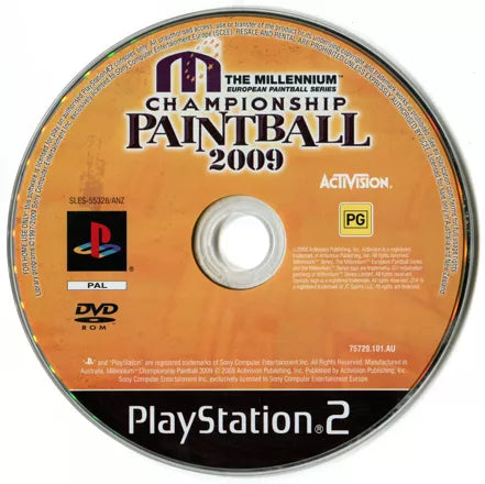 The Millennium European Paintball Series: Championship Paintball - PS2 Spill - Retrospillkongen