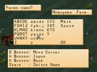 Harvest Moon: Back To Nature (Forseglet) - PS1 spill - Retrospillkongen